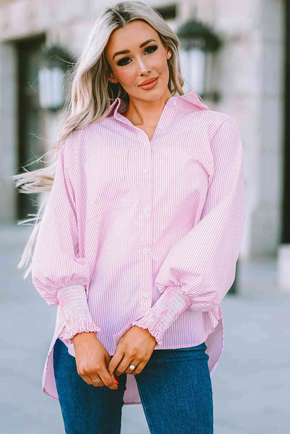 Fernanda Lantern Sleeve Shirt